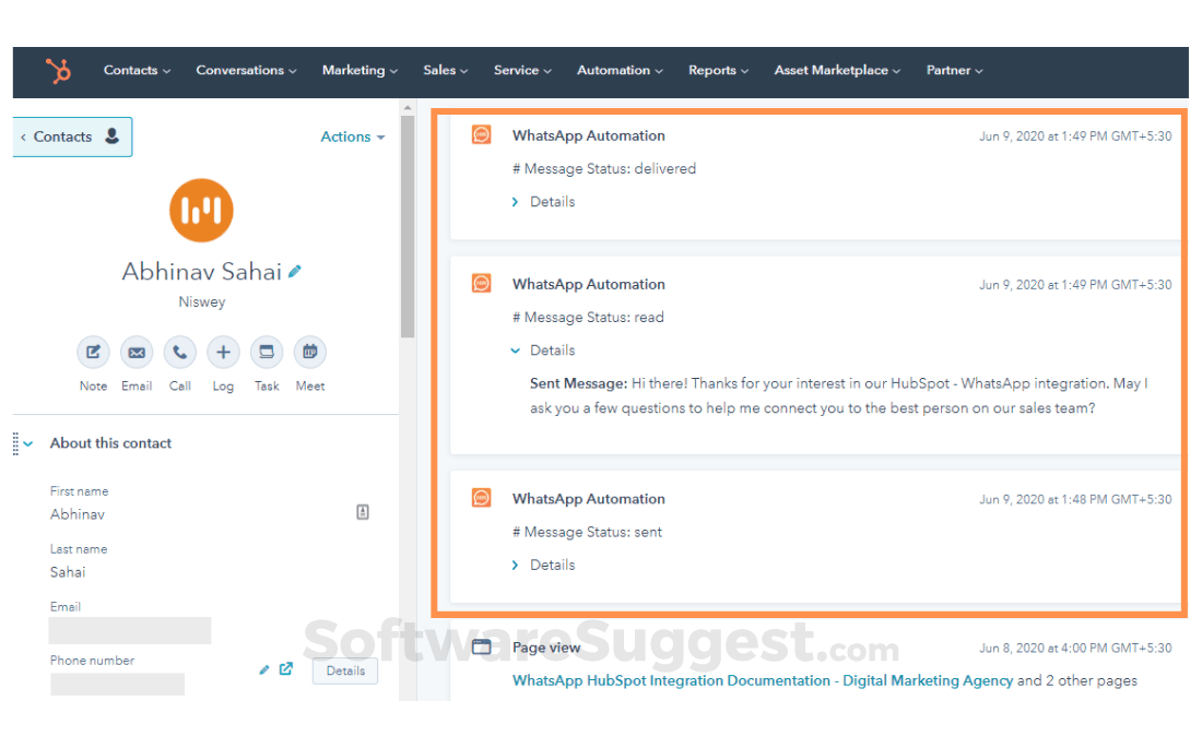 WhatsApp Automation by Niswey Small Screenshot 4